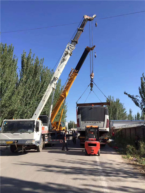 府谷县港口集装箱搬运案例